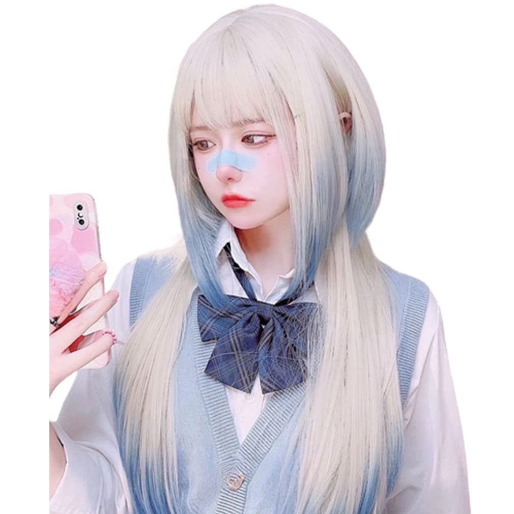 Amazon.co.jp: クラゲヘア ウィッグ 原宿風 GAL系 ロリータ ゴスロリ